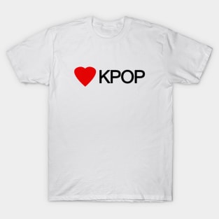 Love K-POP - Simple Design T-Shirt